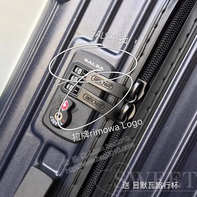 Rimowa拉杆箱 90014 2017年專櫃最新rimowa salsa系列 超輕pc拉鏈款 日默瓦拉箱 行李箱xzx1070